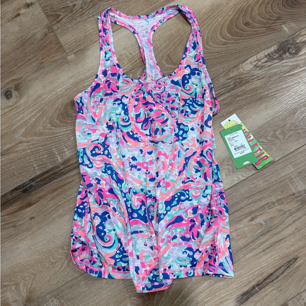 Lilly Pulitzer Pink and Blue Shirt